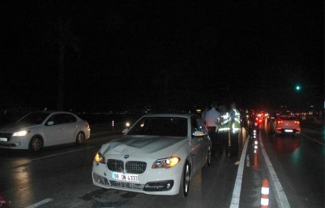 Ankaralı müteahhit İzmir'de kaza yaptı!