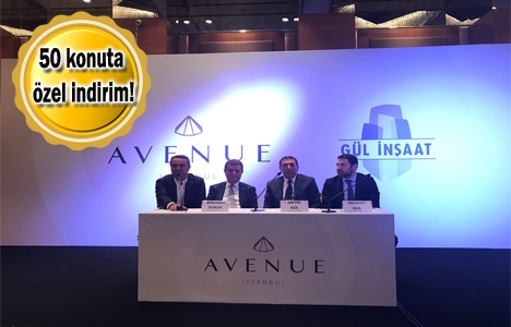Avenue İstanbul'un lansmanı yapıldı! Metrekaresi 4 bin TL'ye!