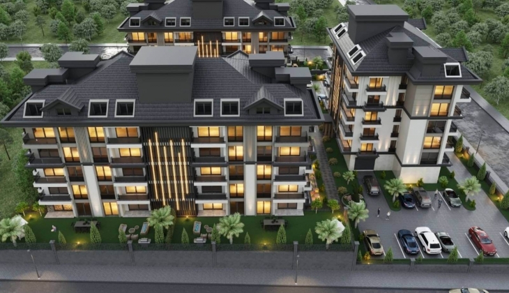 Antalya Eliz Paradise'te 5 milyon 616 bin liradan başlayan fiyatlarla! Teslimler 4 ay sonra!