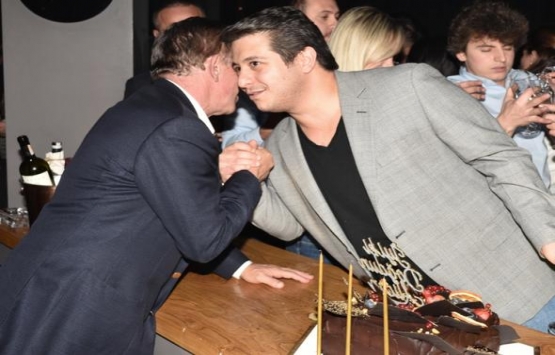 Ali Ağaoğlu ndan oğlu Alican Ağaoğlu na sürpriz doğum günü partisi!