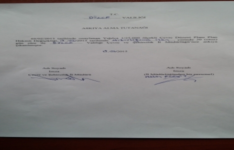 Düzce Çevre Düzeni Planı hüküm değişikliği askıda!