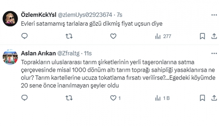 10 yıl sonra 1 dönüm tarla parasına 1 ev alınacak günler gelecek!