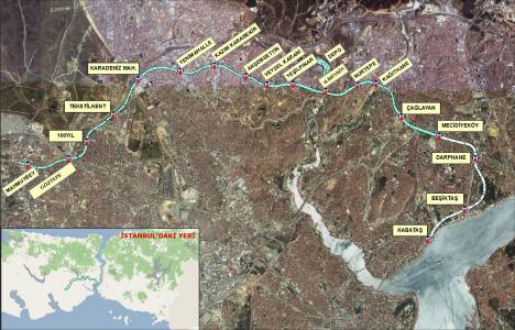 Mecidiyeköy-Mahmutbey metrosu 2017'de bitecek! 