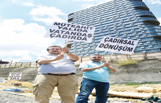 Fikirtepe de çadırsal dönüşüm!