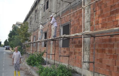 Batman'daki taziye evinin inşaatında sona gelindi!