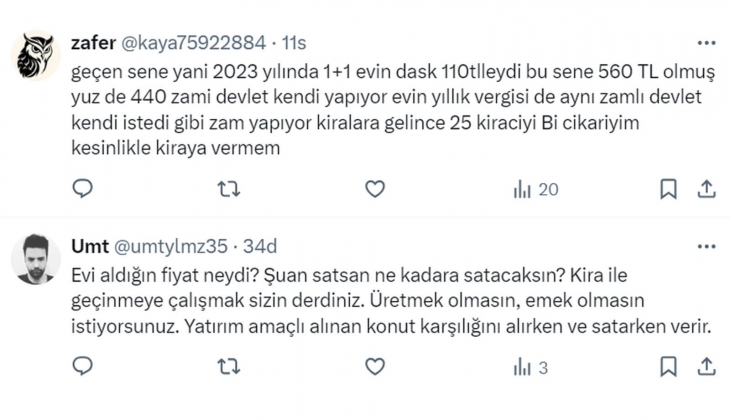 Düşük kira ödeyen kiracılar Devlet beni korur, mahkemeye ver beni, diyor! : Ev sahipleri tepkili!