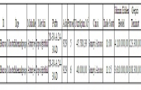 Bursa da 7.7 milyon TL ye satılık 2 sanayi arsası!