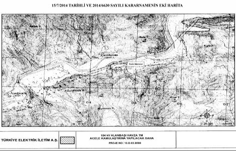 Alanbaşı Havza Trafo Merkezi Projesi için Artvin Yusufeli de kamulaştırma yapılacak!