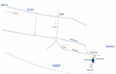Burak Turizm Antalya Ilıca ya 390 odalı otel yapacak!