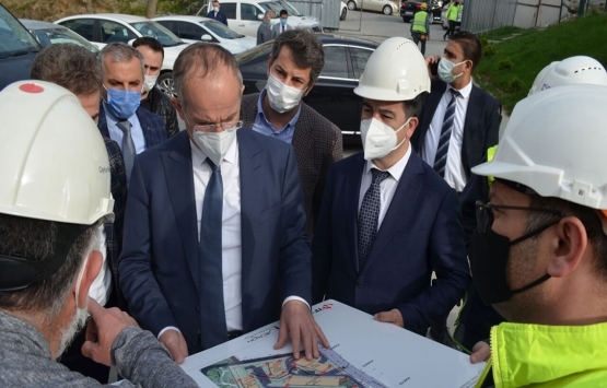 TOKİ Başkanı Ömer Bulut tan İstanbul daki şantiye alanlarına ziyaret!