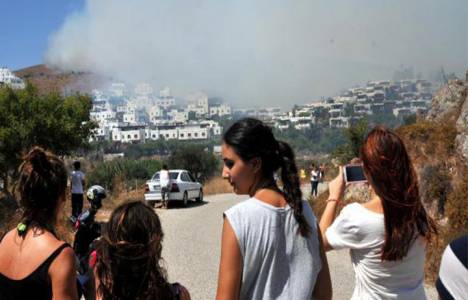 Bodrum'da 62 hektarlık alan kül oldu!