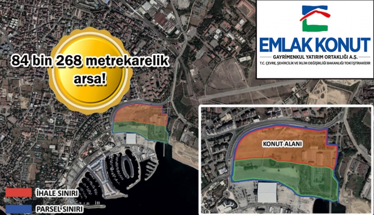 Emlak Konut GYO Tuzla Merkez ihalesi 12 Nisan'da! 