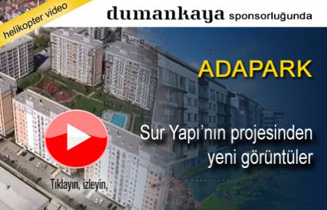 Adapark Sur Yapı Çekmeköy'ün havadan yeni görüntüleri!