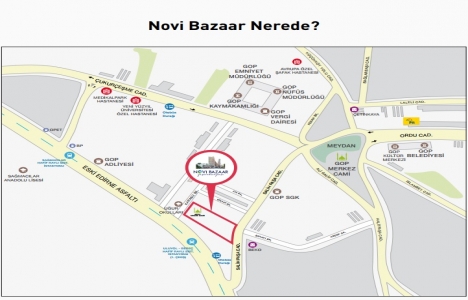 Gaziosmanpaşa Novi Bazaar da fiyatlar 318 bin TL den başlıyor!