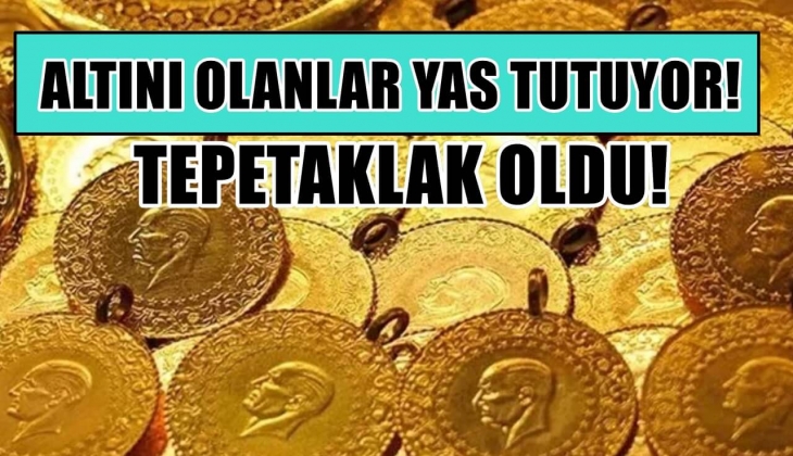 Altın fiyatları tepetaklak oldu! Altını olanlar şimdi yas tutuyor! Son dakika altın fiyatları 27 Haziran 2022....