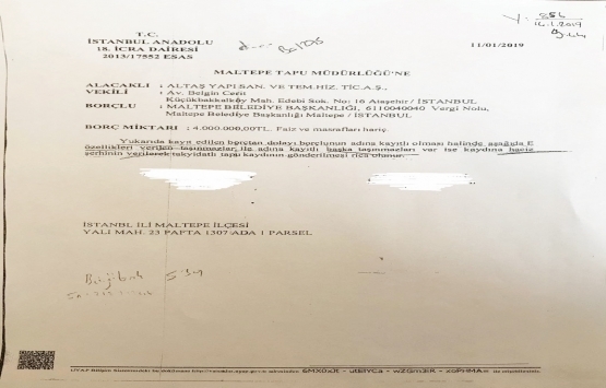 Ali Kılıç ın tapu sözü verdiği mahalleler icralık mı?