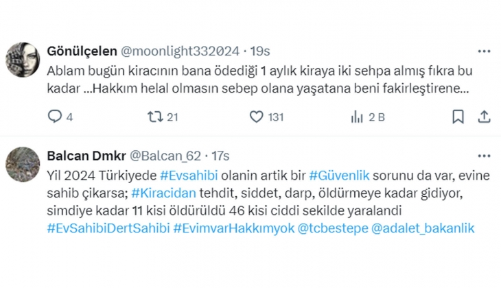 Mağdur ev sahibi: Kiracılar sokakta kalsın da ben boş evimin vergisini öderim!