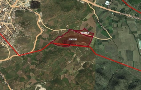 İzmir Dikili'de 35.5 milyon TL'ye icradan satılık tarla!