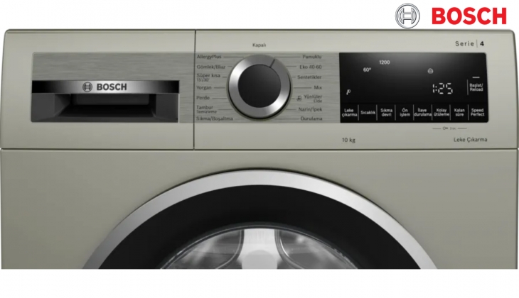Bosch Serie 4 Çamaşır Makinesi 13.450 TL! Özellikleri ve teknik bilgileri neler? 25 Şubat 2023 fiyat listesi