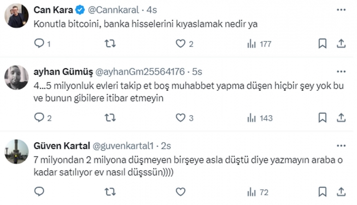Konut fiyatları düşse de satılmıyor!