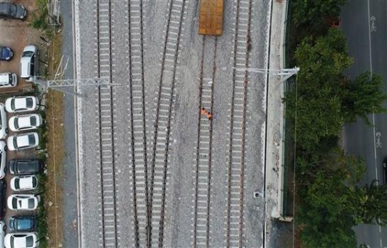 Halkalı-Gebze banliyö Hattı havadan görüntülendi!