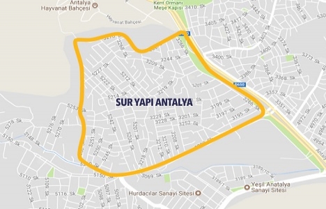 Sur Yapı Antalya konum!