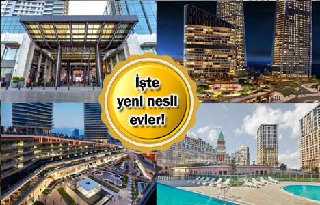 Alışveriş merkezi olan konut projeleri!