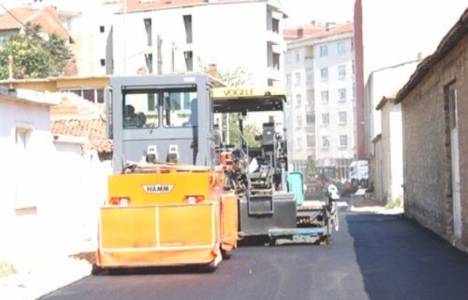 Kırklareli'de asfaltlama çalışmaları başladı!