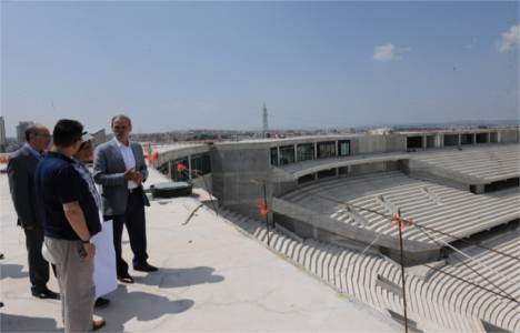 Timsah Arena'ya 7 bin tonluk çatı!