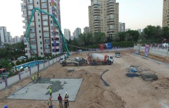 Adana Kartal Yaşar Spor Kompleksi’nin temeli atıldı!