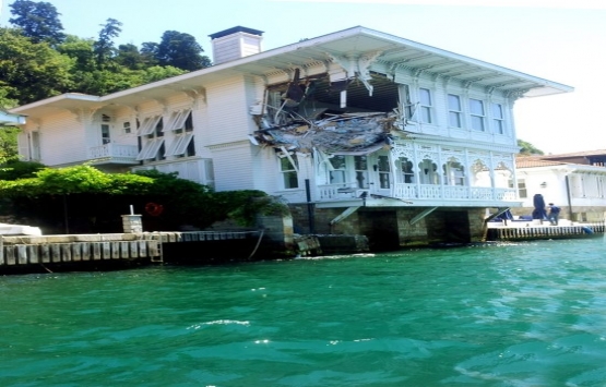 Hekimbaşı Salih Efendi Yalısı nın son hali havadan görüntülendi!