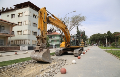 Manisa Kula'nın caddeleri yenileniyor!