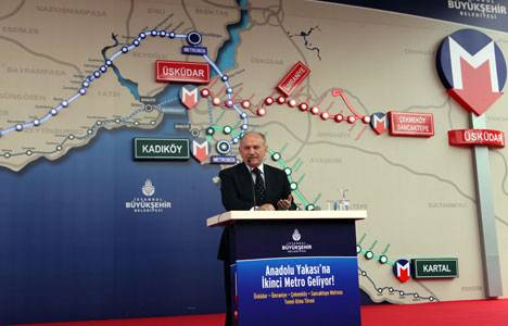 Kadir Topbaş: Metrolar makinistsiz olarak hizmet verebilecek!