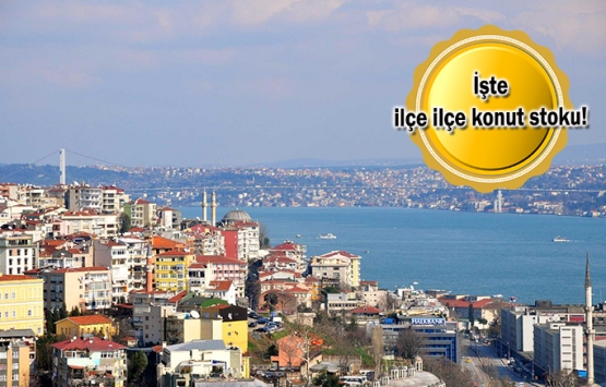 İstanbul'da 221 bin konut satılmayı bekliyor!