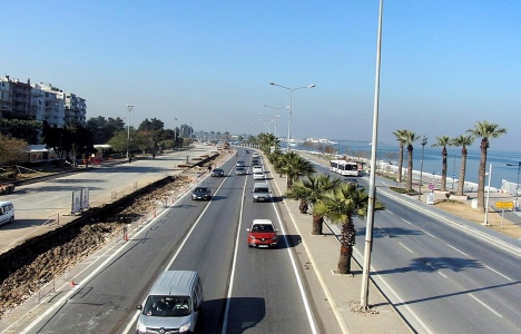 Mustafa Kemal Sahil Bulvarı'ndaki değişim tamamlanıyor!