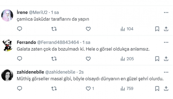 İstanbul un tarih dokusu korunsaydı bugün nasıl görünürdü? O görsellere yorum yağdı!