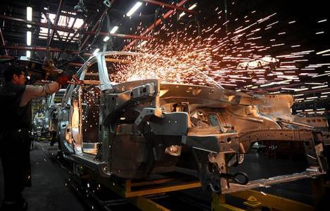 Sanayi üretimi Nisan'da yüzde 4.6 arttı!