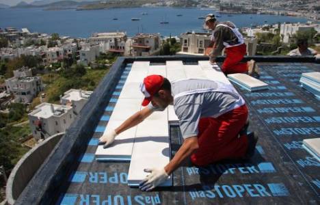 Su yalıtımı binaları depreme karşı koruyor!