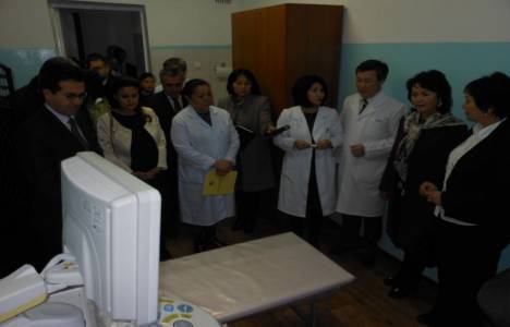 Kırgız-Türk Dostluk Polikliniği ve Mamografi Merkezi açıldı!