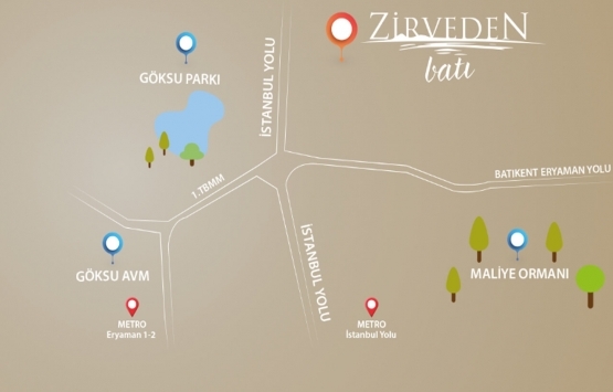 Zirveden Batı satışta! Yeni proje!