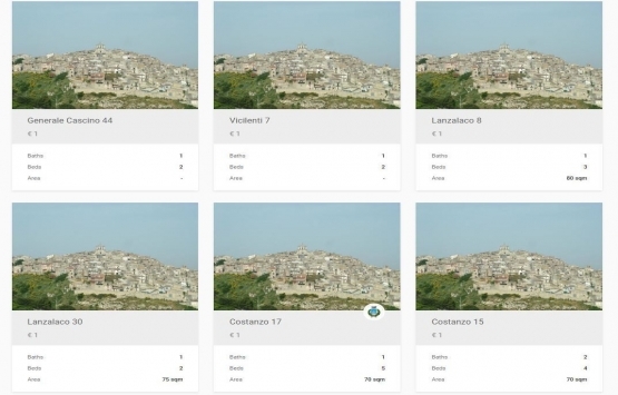 Sicilya daki 11 bin ev internetten 1 Euro ya satılıyor!