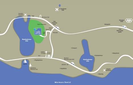 Büyükçekmece Valle Lacus ulaşım!