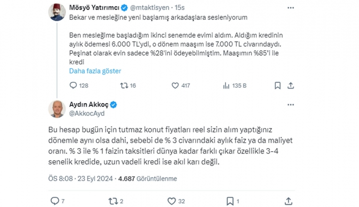 Konutta uzun vadeli kredi akıl karı değil!