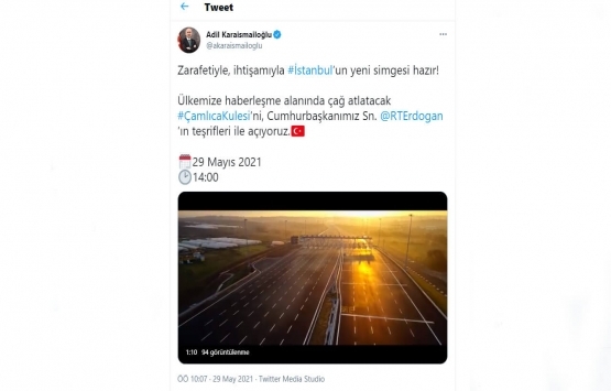 Çamlıca Kulesi bugün açılıyor!
