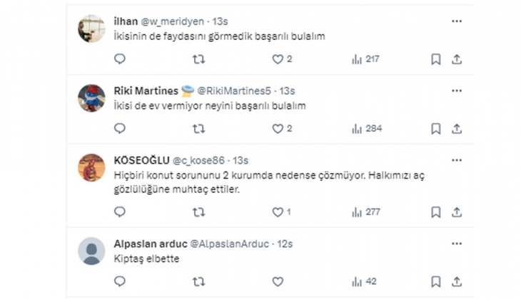 İstanbul da TOKİ mi başarılı KİPTAŞ mı? Tebernüş Kireçci sordu, vatandaş yanıtladı!