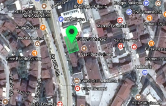 Bilecik Merkez de 4,6 milyon TL ye satılık lojman binası!