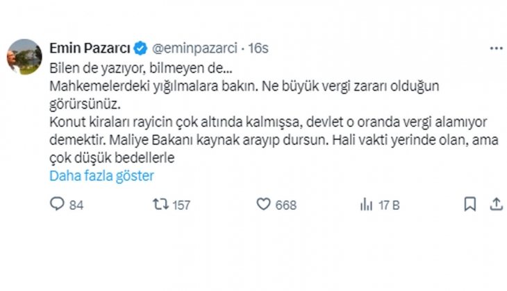 Uzayan yargı süreçlerinde kötü kiracıları hem ev sahipleri hem devlet fonlamış oluyor! 