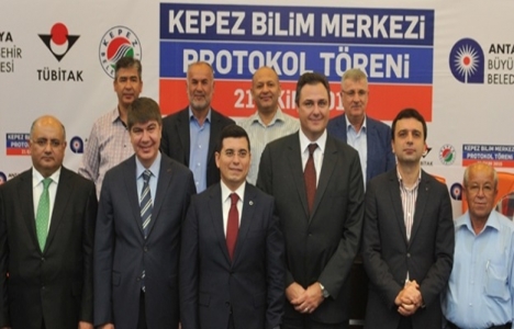 Kepez Bilim Merkezi için protokol imzalandı!