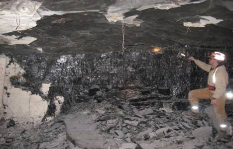 Zonguldak'ta maden işçileri eylem yaptı!