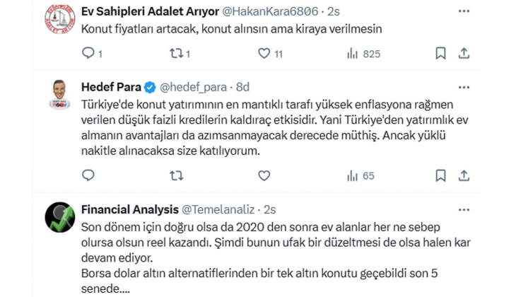 Ekonomist Tunç Şatıroğlu: Oturmak için ev alacaksanız, aradığınızı bulduğunuz an alın! Ama yatırım yapacaklar... 